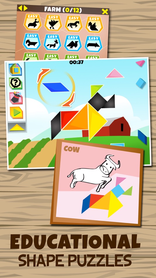 Kinder Tangram: Farm Animals - 3.6.7 - (iOS)