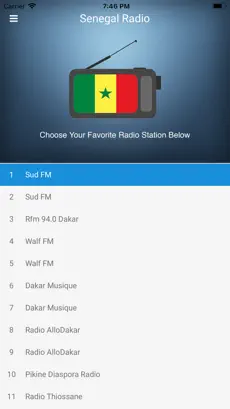 Captura 1 Senegal Radio Station FM Live iphone