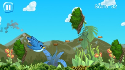 Blue Hungry Bird screenshot 4