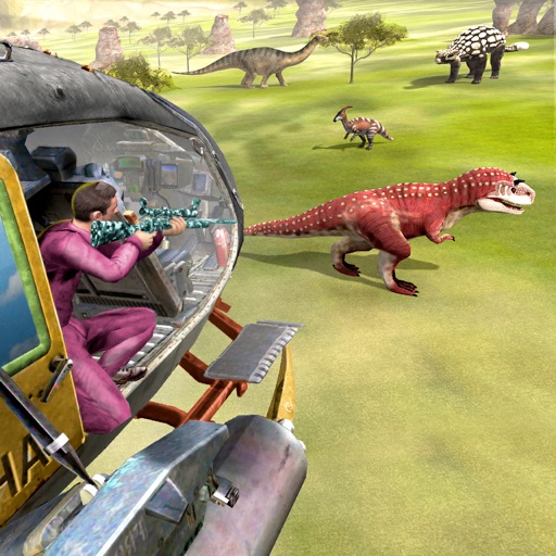 Wild Dinosaur Hunt Helicopter icon