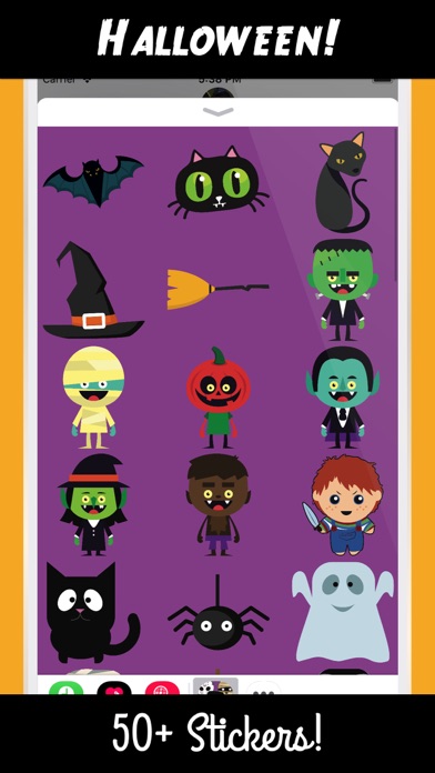 Happy Halloween 2018 Stickers screenshot 3