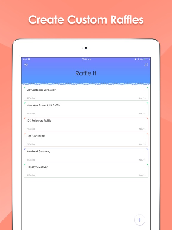 Raffle It - 抽選アプリのおすすめ画像1
