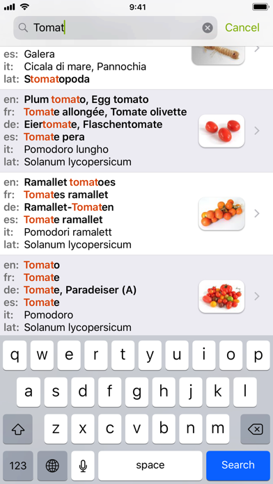 Food Guide screenshot1