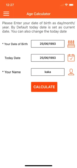 Game screenshot Age Calculator - DOB Finder apk