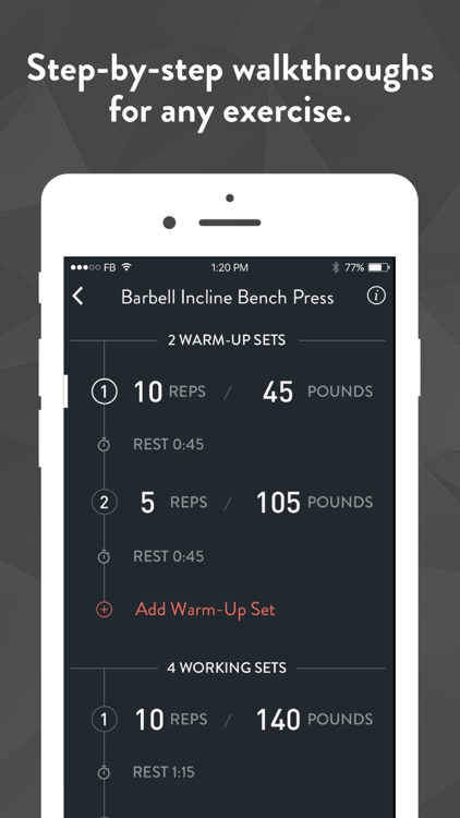 Fitbod Workout Tracker Gym Log