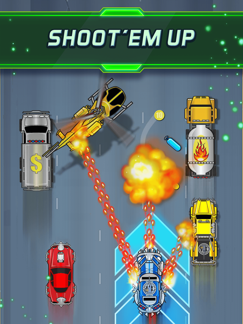 Road Riot Combat Racing official gameplay screenshot 2