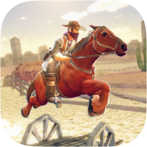 Wild West Cowboy-Rodeo Horse icon