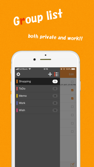ReMemo - Memo with Reminder iPhone screenshot 2 - Productivity app