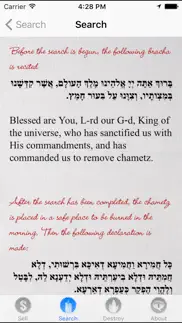 no chametz iPhone Captures Décran 4