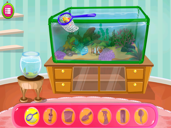 لعبة حوض الاسماك