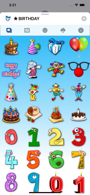 生日快樂 • Emoji and stickers(圖2)-速報App