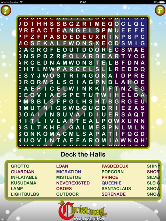 Screenshot #5 pour Epic Christmas Word Search - holiday wordsearch