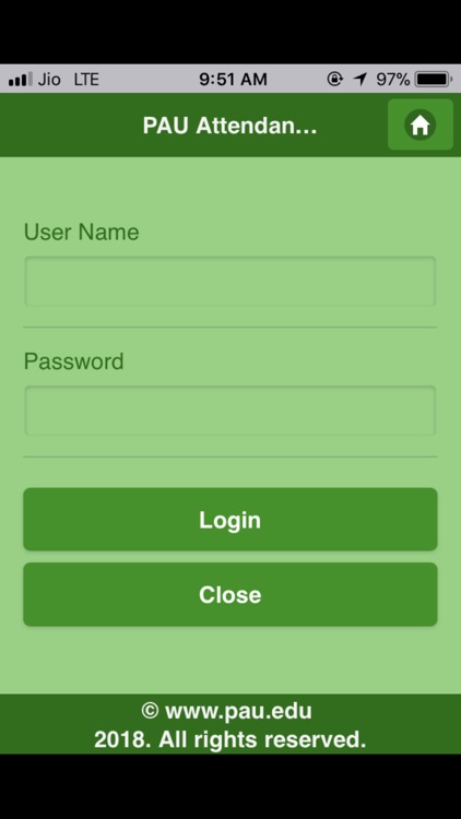 PAU Attendance System