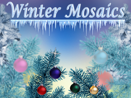 Winter Mosaics iPad screenshot 4 - Games app