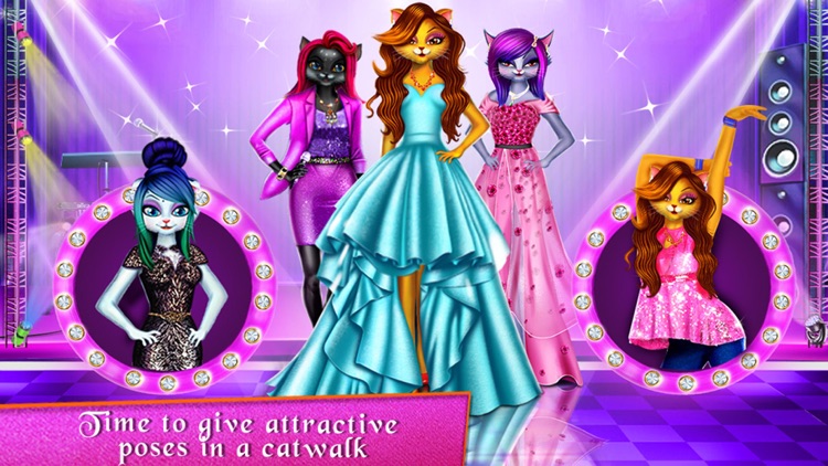 My Kitty Fashion Show Salon screenshot-4