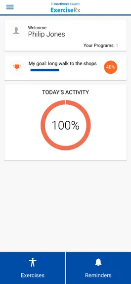 Game screenshot Northwell Health ExerciseRx mod apk