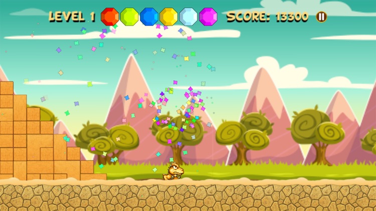 Baby Dinosaur Running Hill screenshot-4