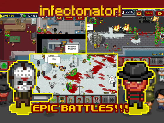 Infectonator iPad app afbeelding 4