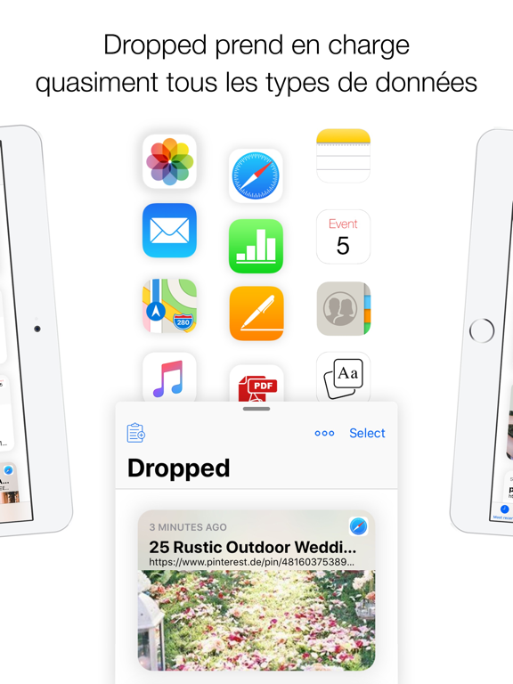 Screenshot #5 pour Dropped: Drag & Drop Clipboard