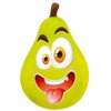 Pear face smileys