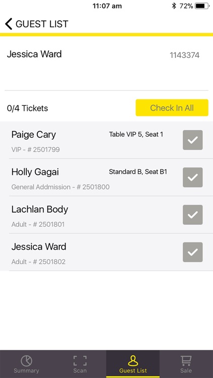 Sticky Tickets Check-in screenshot-3