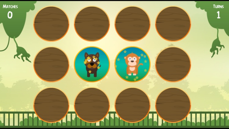 动物记忆翻牌 - 经典休闲单机游戏