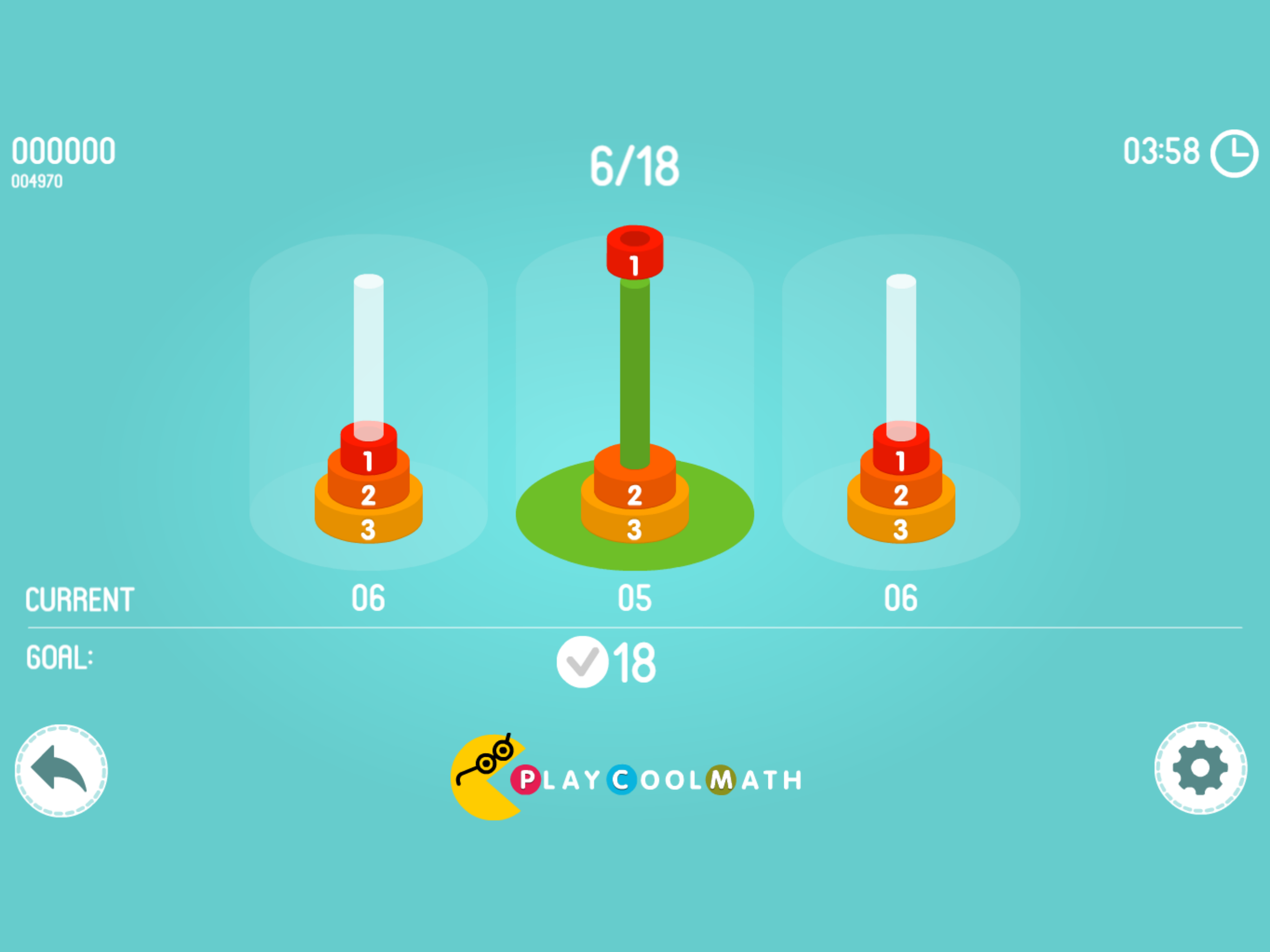 Math Tower of Hanoi