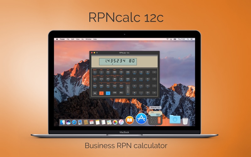 Screenshot #1 pour RPNcalc 12c
