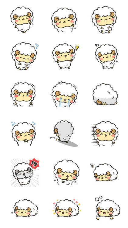 ひつじのモフボさん