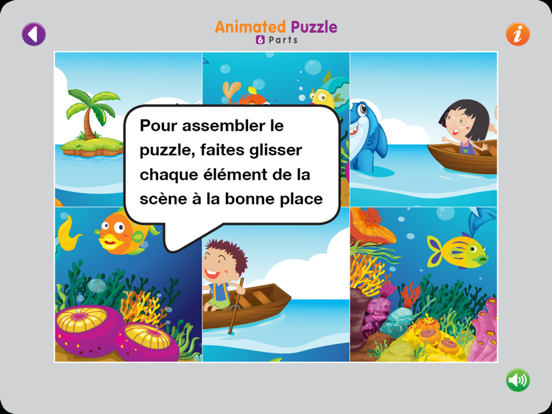 Screenshot #6 pour Animated Puzzle 2