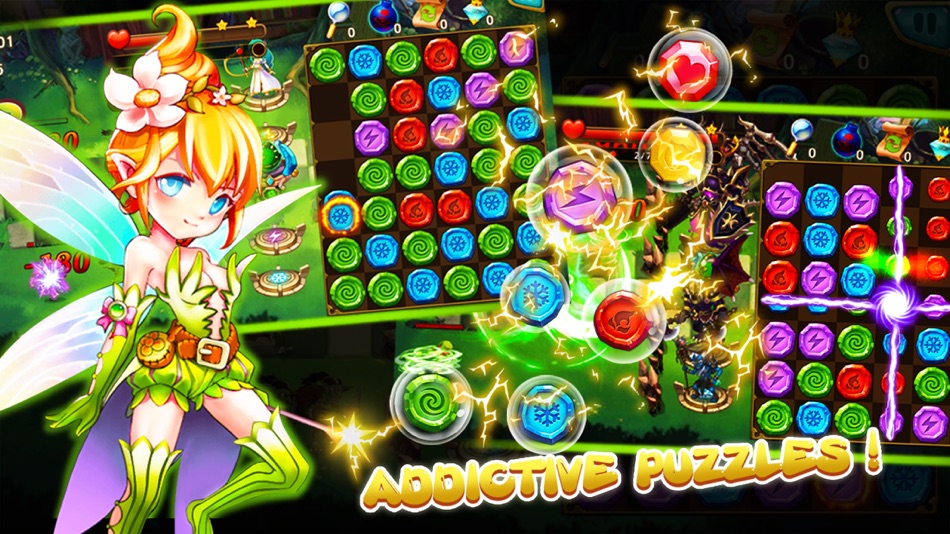 Gem Blitz: Match 3 RPG Games - 1.2 - (iOS)