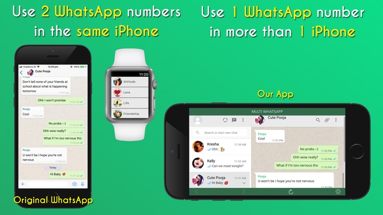 Parallel Sp for Whatsapp Watch