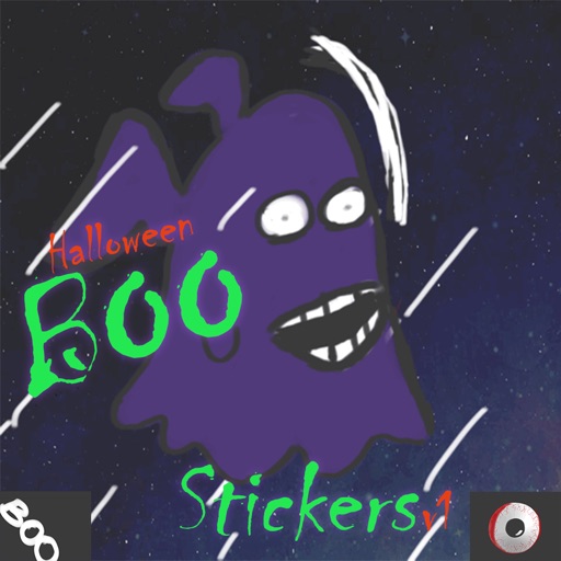 Halloween Boo Sticker Pack icon