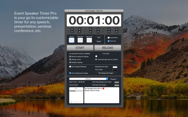 Event Speaker Timer Pro(圖1)-速報App
