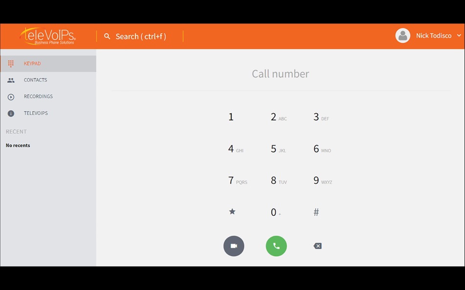 #1. TeleVoIPs Softphone (macOS) 由: TeleVoIPs LLC