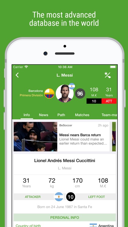 BeSoccer Pro