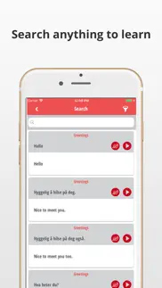 learn norwegian language iphone screenshot 4