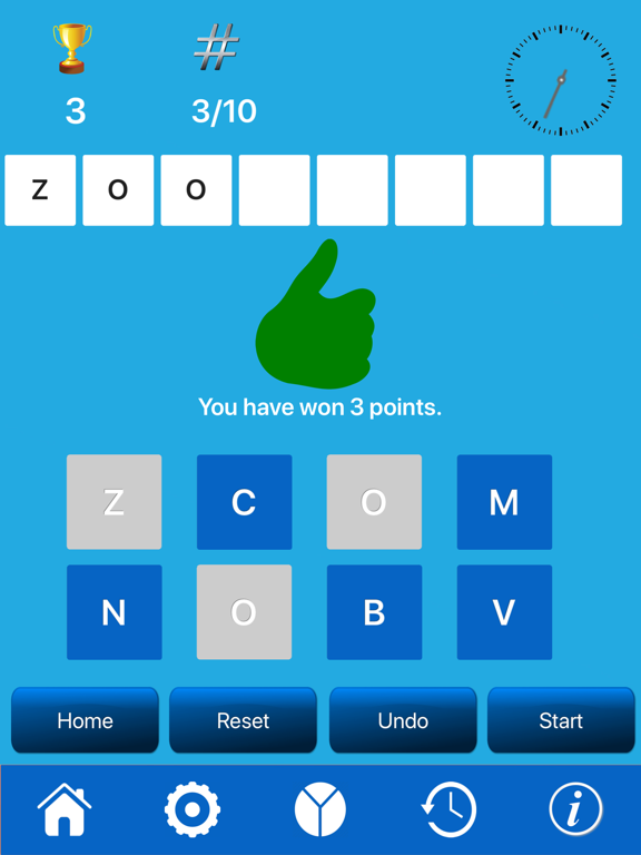 Screenshot #5 pour Letters and Numbers Game
