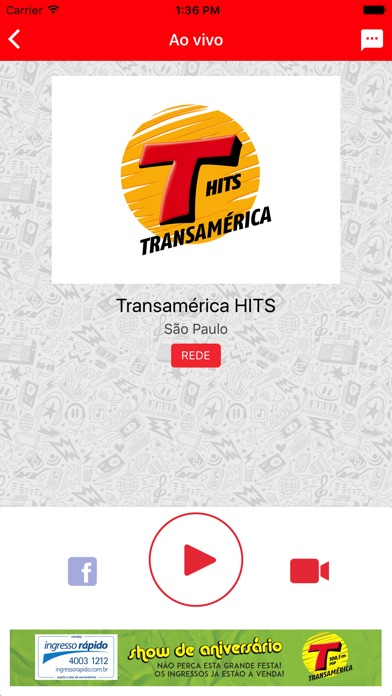 Rede Transamerica FM screenshot 2