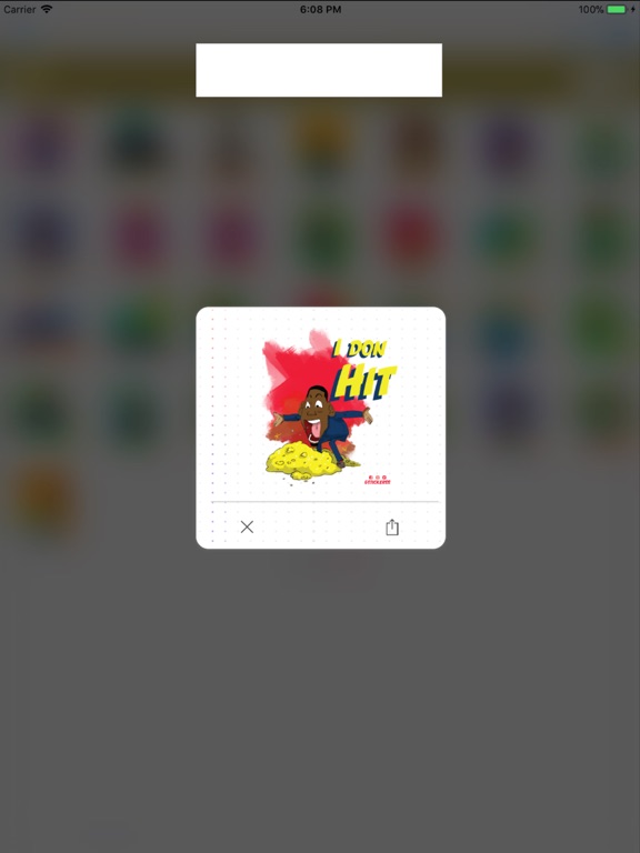 Screenshot #6 pour Naija Dylog Stickers