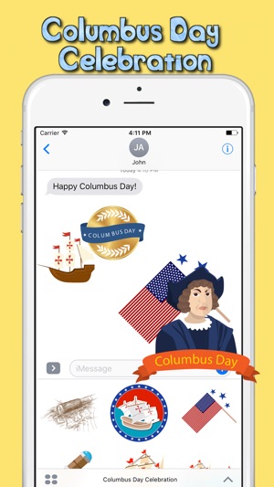 Columbus Day Celebration - Ocean(圖2)-速報App