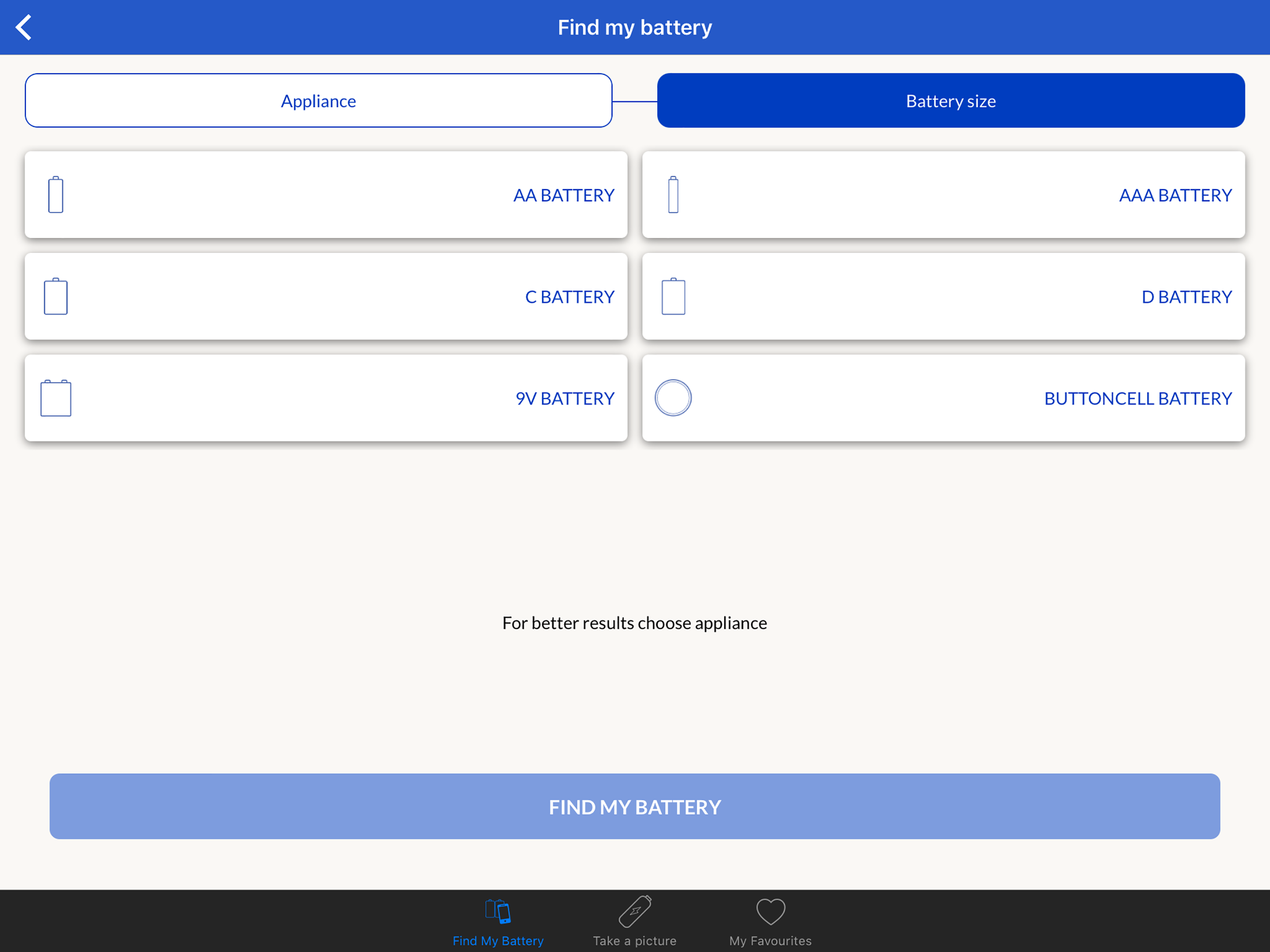 Panasonic Battery APP screenshot 8
