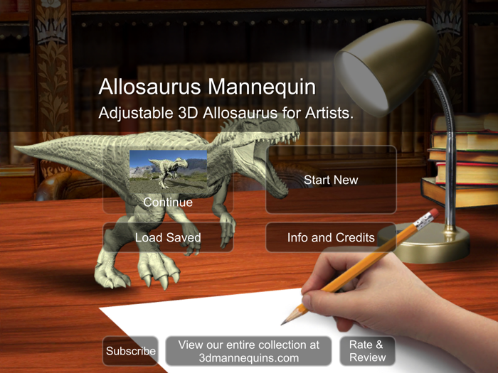 Allosaurus Mannequin