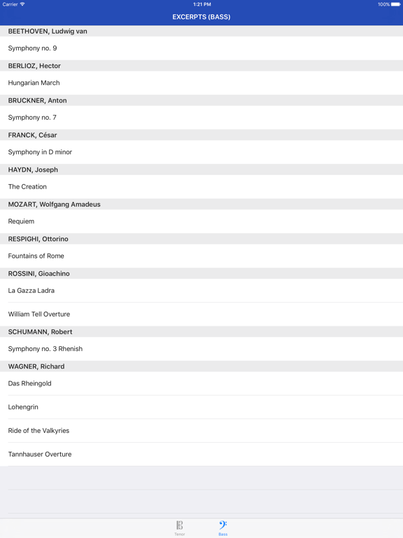 Screenshot #6 pour Trombone Excerpts