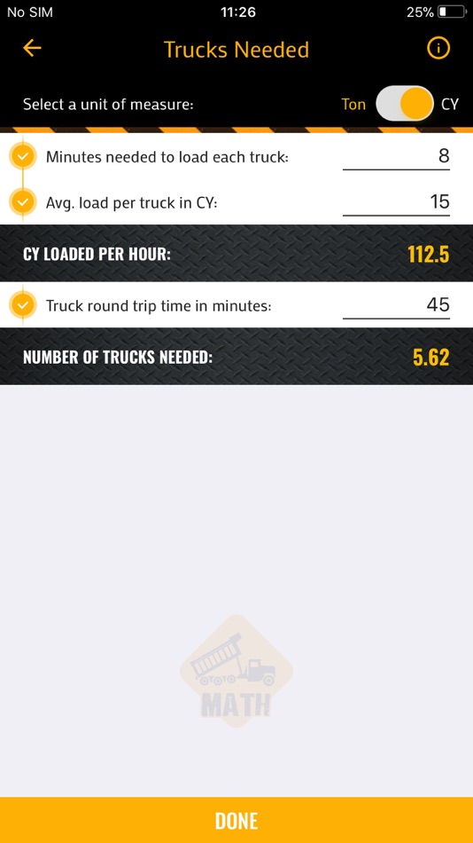 #3. Dump Truck Math (iOS) 由: MyLogic, Inc.