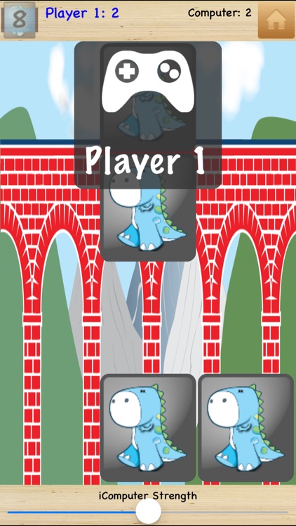 Subtraction Card Matching Game