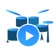 V DRUM app icon - Music app for iPhone