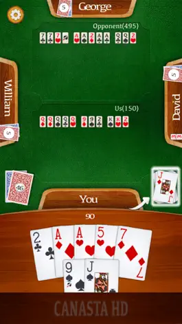Game screenshot Canasta HD apk