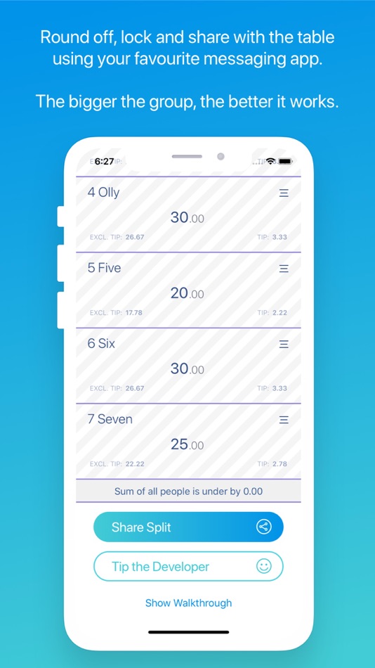 #5. FairPay - Bill Splitter (iOS) 由: Parklife, Inc