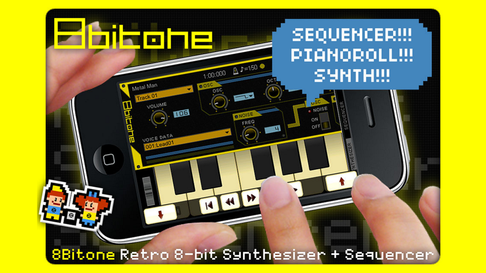 #5. 8Bitone+ MICRO COMPOSER (iOS) 由: Yudo Inc.